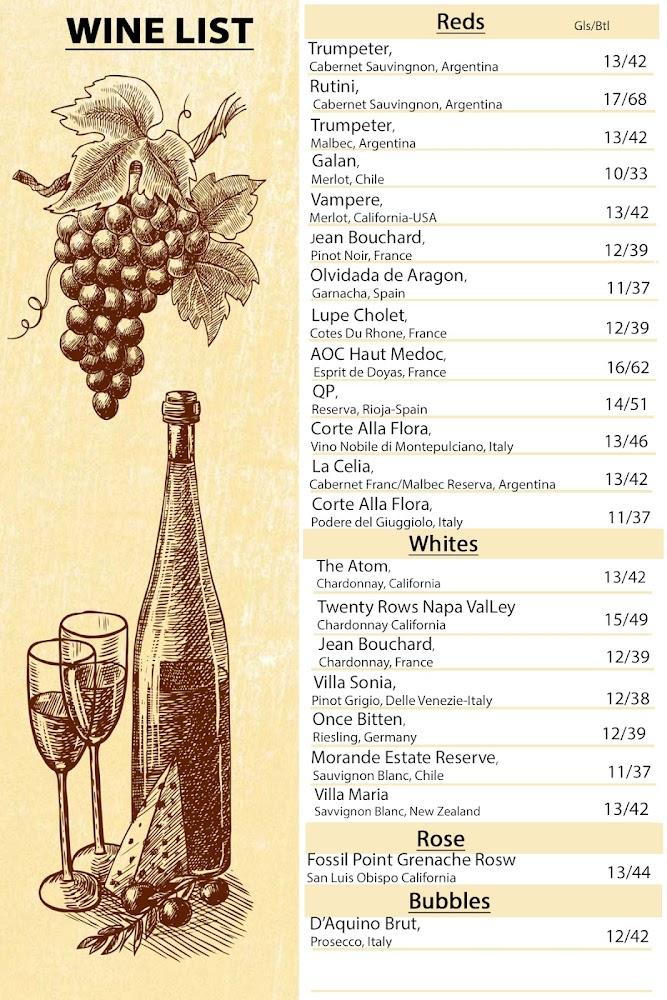 Wolsen Caffè Menu image 1