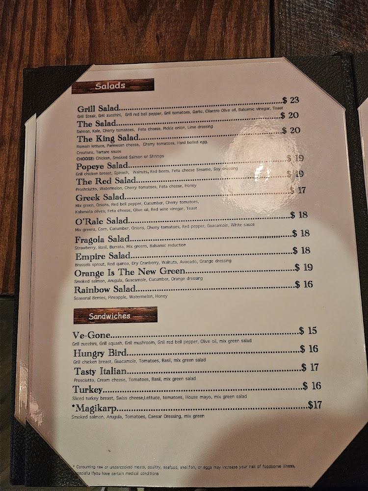 Wolsen Caffè Menu image 3